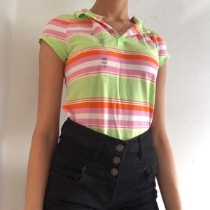 Vintage Mint Polo Timmy Hilfiger Top